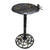 34" Silver and Gold Contemporary Handmade Bird Bath with Hummingbird - IMAGE 1