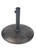 16.75" Black and Bronze Round Outdoor Patio Umbrella Stand - IMAGE 1