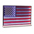 LED Lighted American Flag Patriotic Infinity Tunnel Light - 26.25" - IMAGE 1