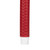 9.5" Set of 2 LED Flickering Flameless Taper Honeycomb Christmas Candles - Red