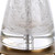 Buffet Lamp with Seeded Glass Base - 34.25" - Brass Finish - IMAGE 6