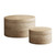 Large Travertine Round Storage Box - 6" - IMAGE 3