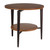 2-Tier Round Top Side Table - 26.5" - Brown - IMAGE 1