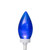 Patriotic LED C9 Christmas Lights - Red, White and Blue - 16' White Wire - 25ct - IMAGE 5