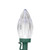Patriotic LED C9 Christmas Lights - Red, White and Blue - 16' Green Wire - 25ct - IMAGE 4