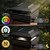 Smart Solar Powered Outdoor Post Cap - 6" - Black - IMAGE 3