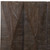 Geometric 2-Door Storage Cabinet with Base - 34" - Brown
