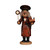 12" Christian Ulbricht Train Conductor Christmas Incense Burner - IMAGE 1