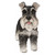 18" Standing Miniature Schnauzer Outdoor Garden Statue - IMAGE 1