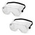 Non Vented Anti-Fog/Anti-Splash Safety Goggles - 2 Pack - IMAGE 1