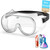 Non Vented Anti-Fog/Anti-Splash Safety Goggles - 2 Pack - IMAGE 2