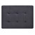 Upholstered Tufted Ottoman - 38" - Black - IMAGE 4