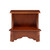 Solid Storage Bed Steps - 20.25" - Mahogany Finish - IMAGE 2