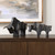 Regal Bull Sculptures - 15" - Bronze Finish - Set of 2 - IMAGE 2