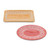 Oval and Rectangular Ceramic Trinket Dish Trays - 5" - Set of 2 - IMAGE 2