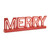 LED Lighted Joy and Merry Christmas Decorations - 24.25" - Set of 2 - IMAGE 3