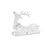 Standing and Sitting Winter Reindeer Christmas Figurines - 7" - Set of 4 - IMAGE 4