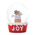 Gingerbread Snowman Christmas Snow Globe - 4" - Red and Green - Set of 2 - IMAGE 3