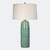 Crackled Ceramic Table Lamp with Tapered Drum Shade - 30.25" - Teal Green - IMAGE 2