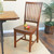 Hand Finished Solid Dining Chair - 39" - Chestnut Brown - IMAGE 1