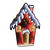 LED Lighted 3D Gingerbread House Christmas Infinity Mirror - 26" - IMAGE 2
