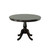 Round Solid Top Pedestal Dining Table - 42" - Espresso Brown