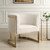 Framed Barrel Accent Chair - 31" - White - IMAGE 3