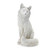 Winter Sitting Fox Christmas Figurines - 8.5" - Set of 2 - IMAGE 2