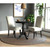 Round Pedestal Bar Table - 30" - Black