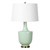 Ceramic Base Table Lamp with Tapered Shade - 30" - Mint Green - IMAGE 4
