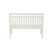 Slatted Outdoor Patio Wooden Bench - 45.5" - White - IMAGE 4