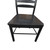 Ladder Back Dining Chair - 42" - Antique Black - IMAGE 5