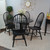 Windsor Dining Chair - 40.5" - Black
