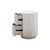 Round 2-Drawer Mango Wood Nightstand - 24" - White - IMAGE 4