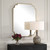 Curvy Framed Rectangular Vanity Wall Mirror - 42.5" - Antique Gold Finish - IMAGE 4