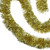 Shiny Tinsel Artificial Christmas Garland - 36' X 3" - Gold - IMAGE 1