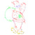 LED Lighted Santa with Bag Outdoor Christmas Decoration - 5' - IMAGE 1
