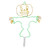LED Lighted Jack O Lantern Happy Scarecrow Outdoor Halloween Decoration - 72" - IMAGE 1