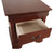 2-Drawer Cherry Finish Wooden Nightstand - 24" - Brown - IMAGE 3
