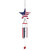 Stars and Stripes Patriotic Outdoor Garden Windchime - 36" - IMAGE 2