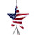 Stars and Stripes Patriotic Outdoor Garden Windchime - 36" - IMAGE 6
