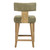 Floating Back Counter Stool - 37.5" - Moss Green - IMAGE 6