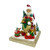 8" Santa in Red Beaded Coat Schaller Christmas Paper Mache - IMAGE 1