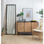 Beaded Frame Rectangular Full Length Mirror - 6' - Black - IMAGE 5