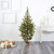 Pre-lit Medium Fraser Fir Artificial Christmas Tree with Burlap Base - 6’ - Clear LED Lights - IMAGE 1
