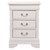 3-Drawer Wooden Nightstand - 29" - White - IMAGE 1