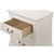 3-Drawer Wooden Nightstand - 29" - White - IMAGE 3