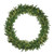 Pre-Lit Northern Pine LED Artificial Christmas Wreath  Option: 48 Inches White Lights LED Option: 48 Inches White Lights LED - IMAGE 1