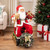 Lighted and Musical Santa Claus on Locomotive Train Car Christmas Decoration - 36" - IMAGE 1