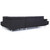 Adjustable Twill L Shape Sectional Sofa - 109" - Black - IMAGE 4